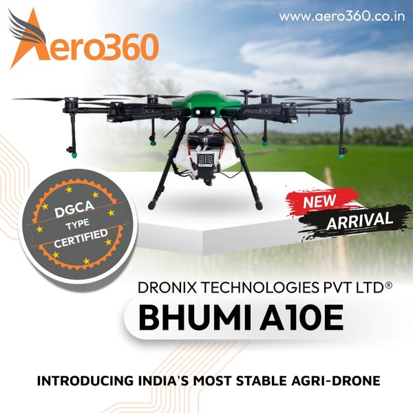 BHUMI A10E- Medium Agricultural Drone - image 2