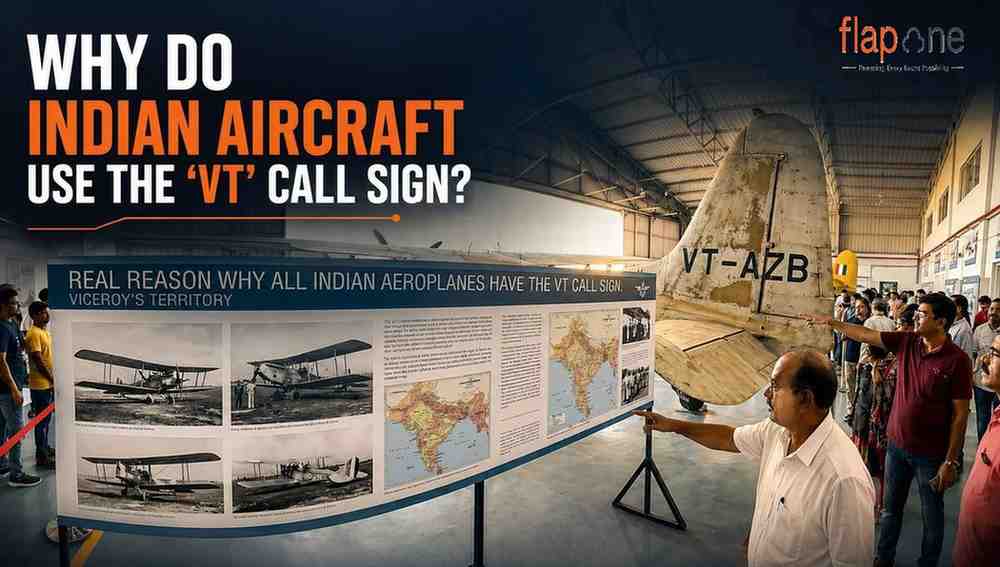 Finding Out the Real Reason Why All Indian Aeroplanes Have the ‘VT’ Call Sign