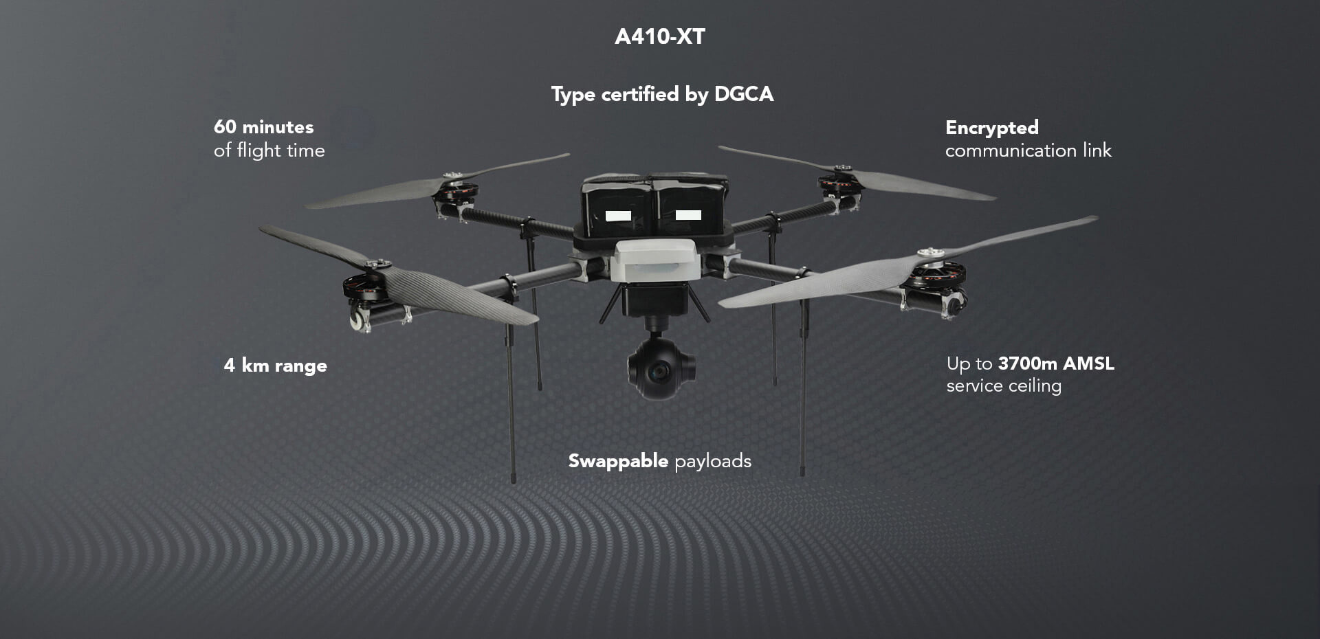 A410-XT-Small Category Camera Drone - image 1