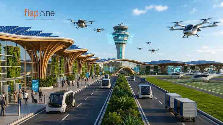 Airports of the Future: Smart and Autonomous Infrastructure
