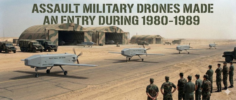 Assault Military Drones Made an Entry During 1980-1989 - image 1