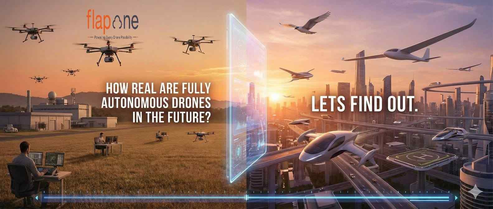 How Real are Fully Autonomous Drones in the Future? Let's Find Out