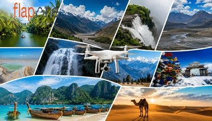 Best Locations in India for Aerial Drone Photography