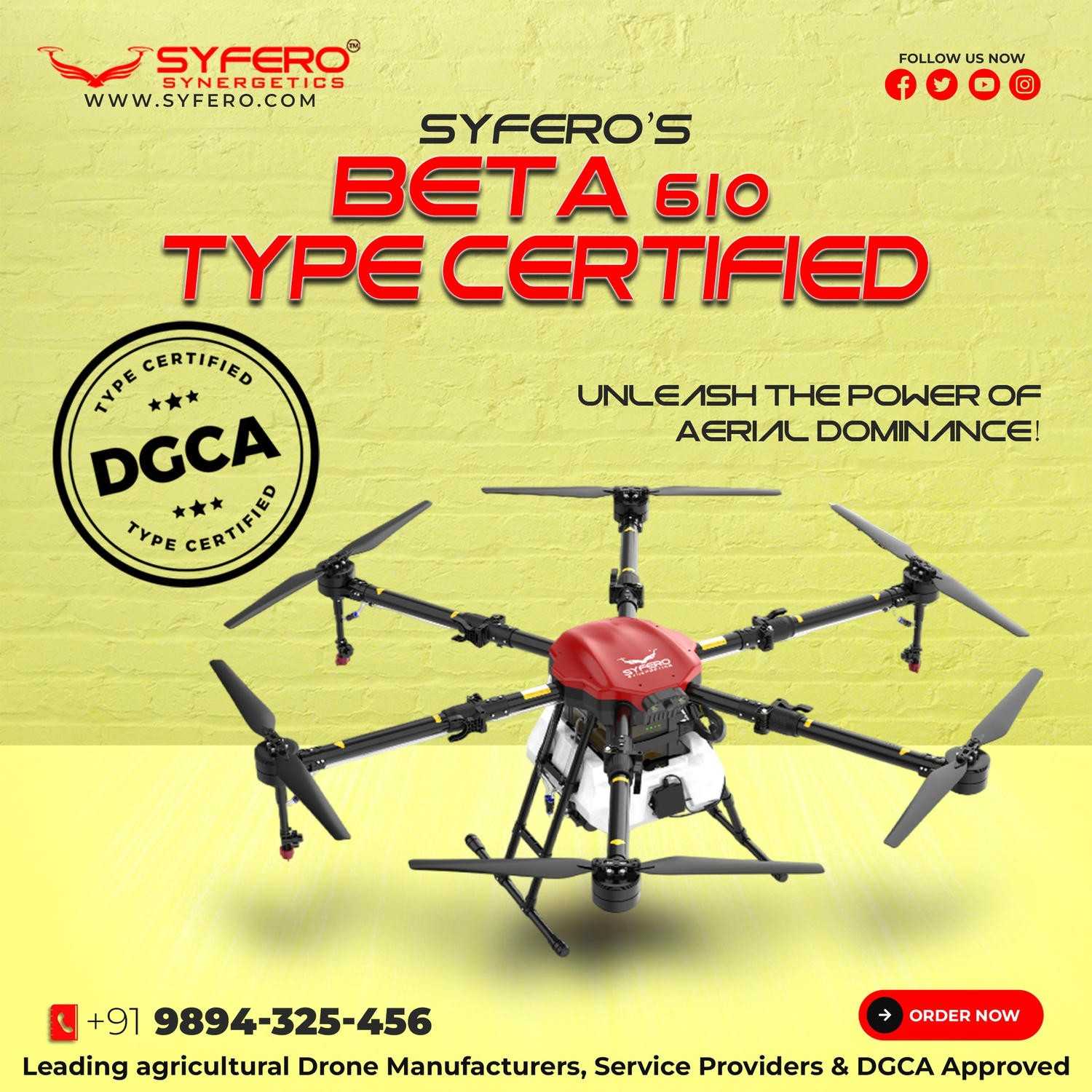 Beta610- Medium Category Agricultural Drone - image 1
