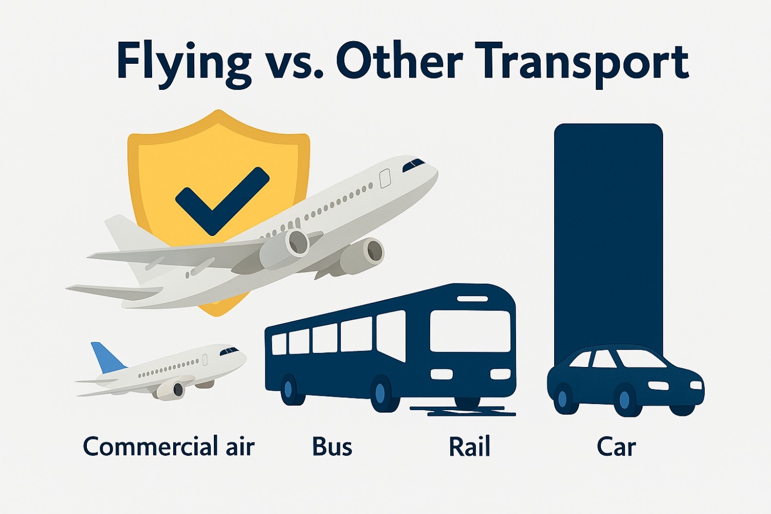 Flying vs. Other Transport - image 1