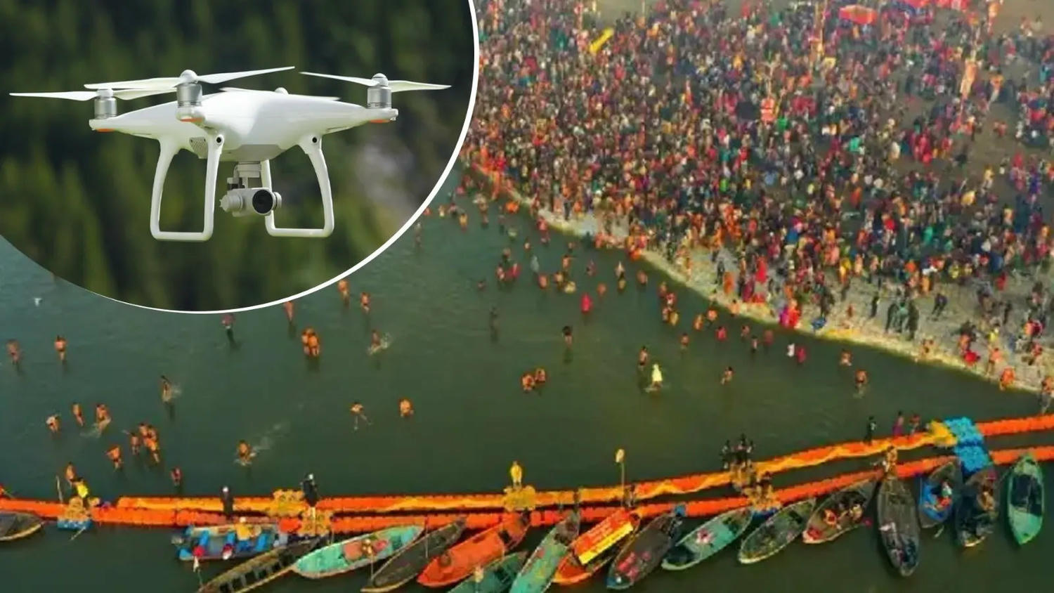 How Drones Ensured Safety at Mahakumbh? - image 1
