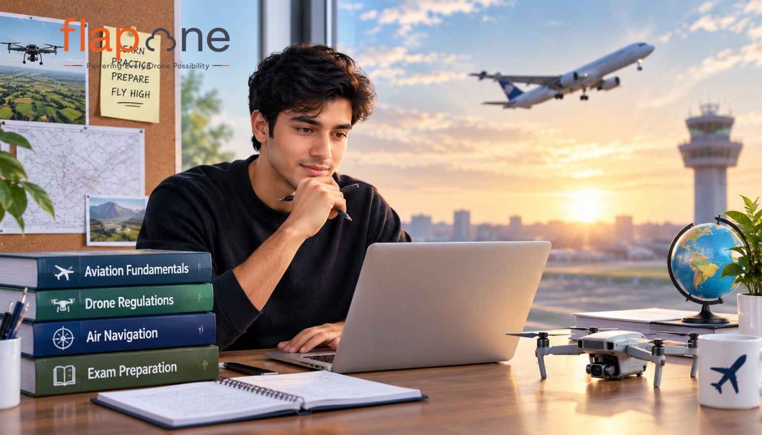 Distance Learning for Aviation: Is it Possible to Prepare for the DGCA Exams While Working?