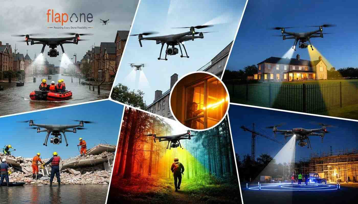 Drone Jobs in Disaster Relief, Law Enforcement & Private Security — A Guide for Defence Background Candidates