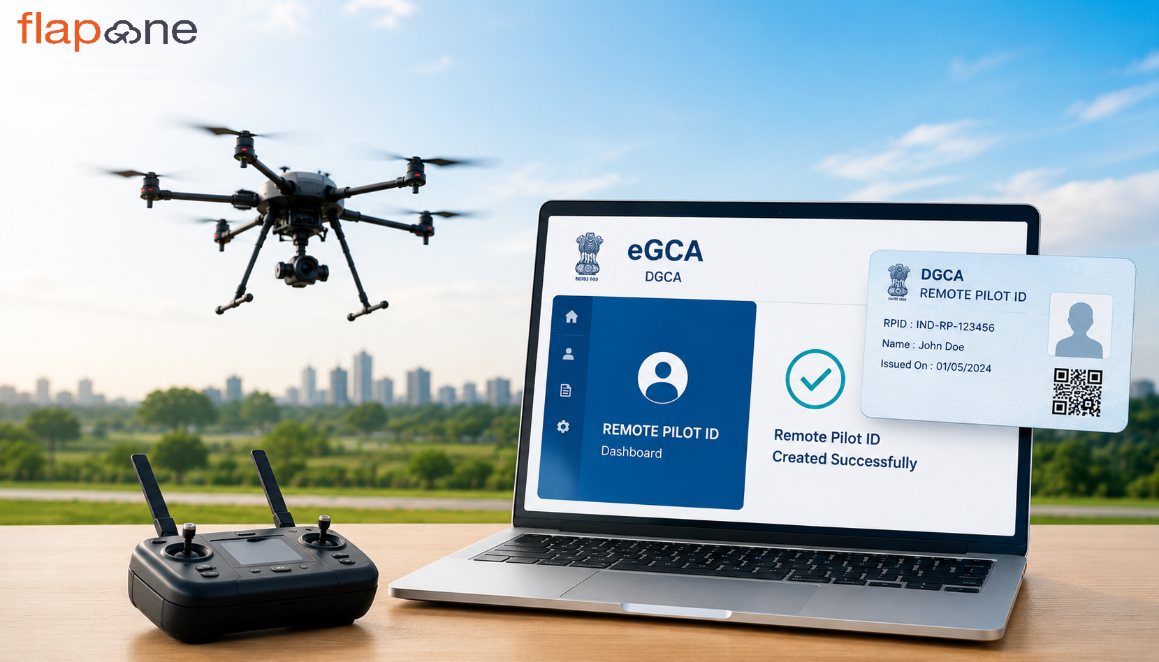 How to Create a DGCA Remote Pilot ID on new eGCA portal