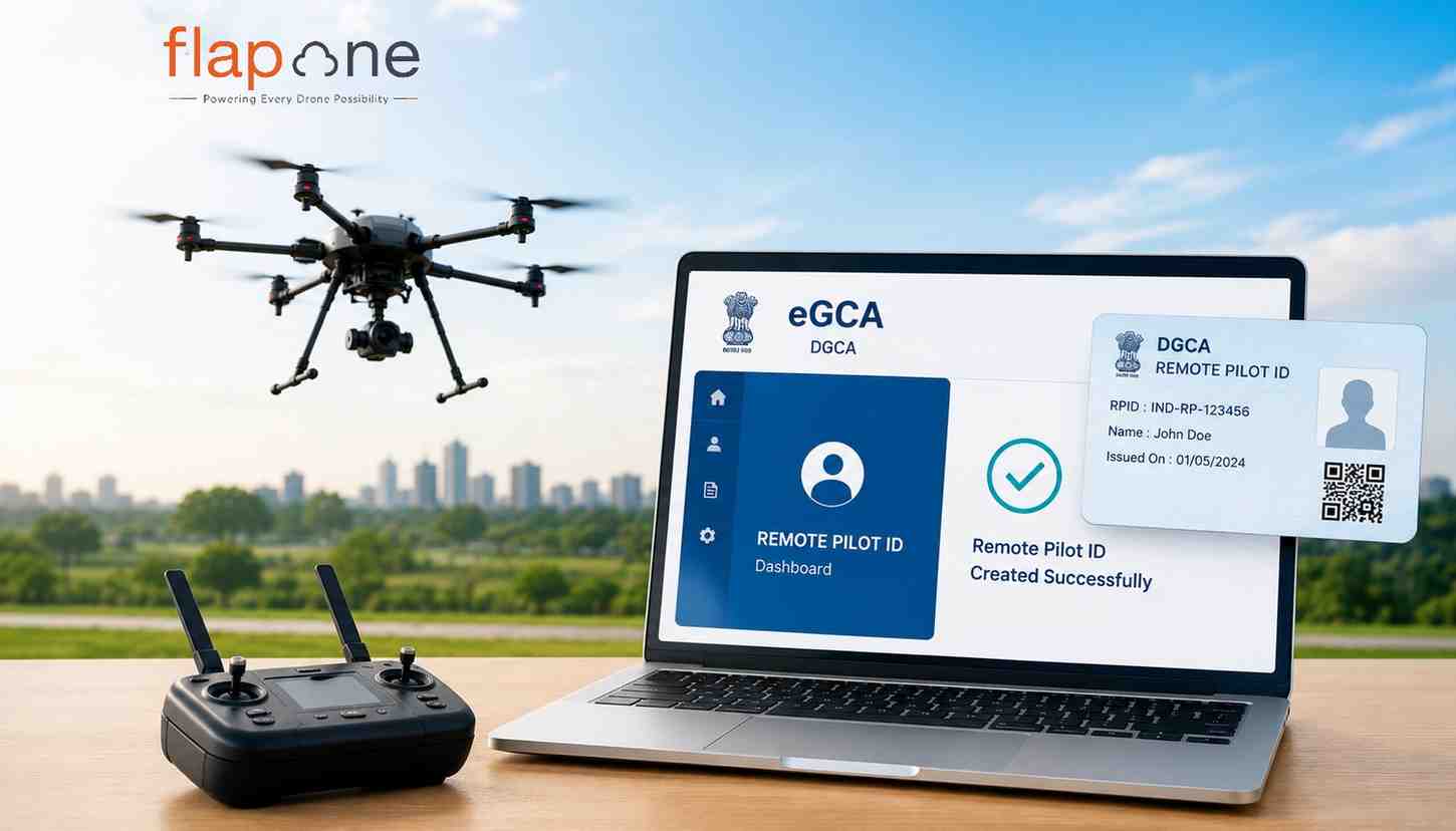 How to Create a DGCA Remote Pilot ID on new eGCA portal