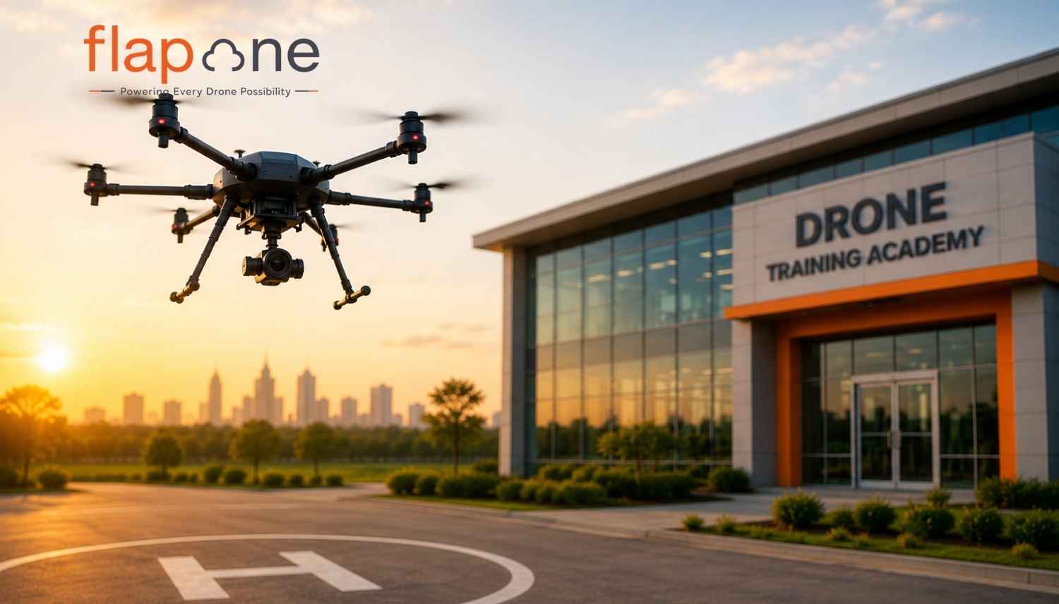 Flapone Aviation & Schnell Informatics join hands to provide a DGCA Drone Pilot Training Course with Job Assurance