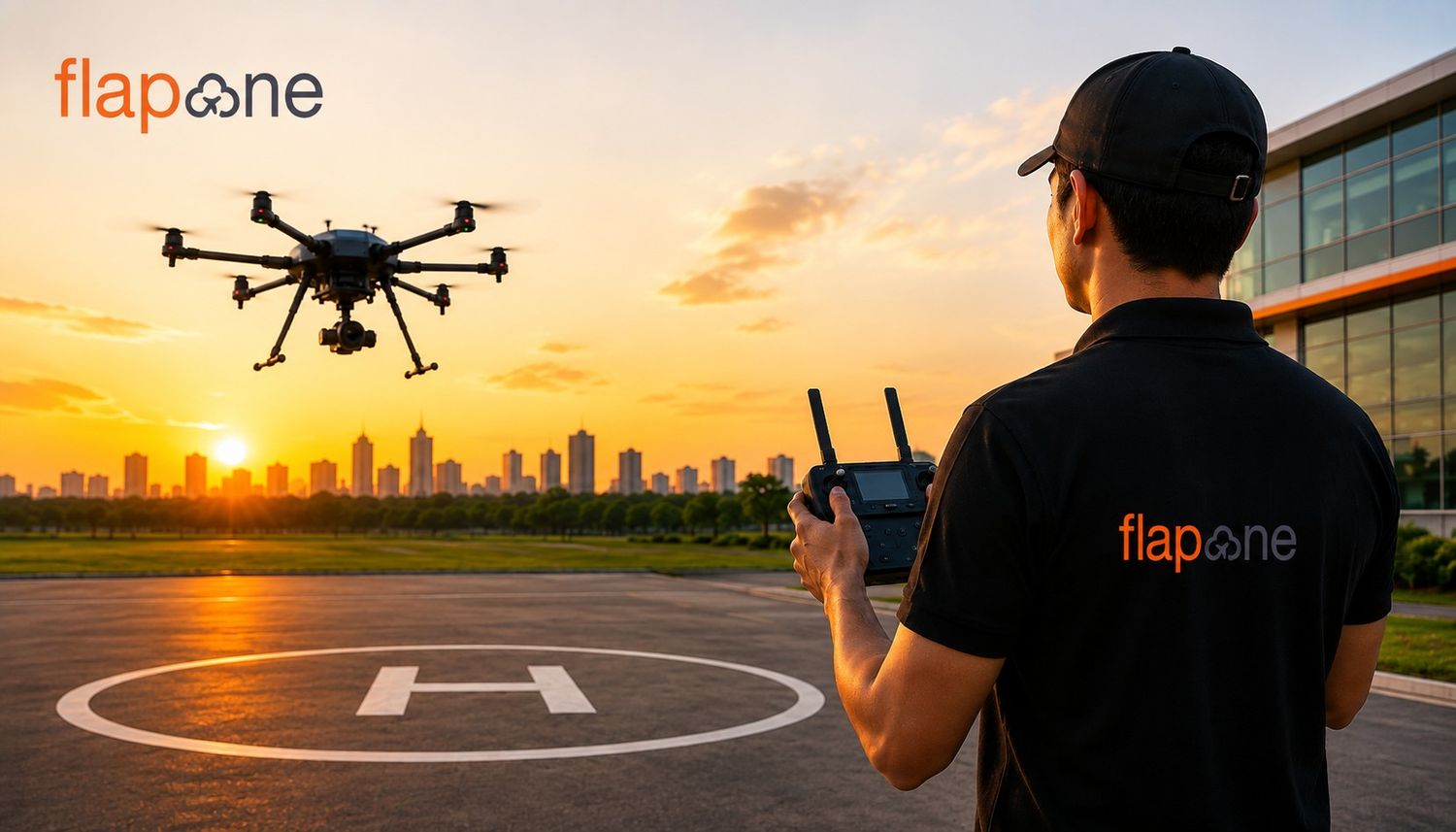 Flapone Aviation and Skye Air Mobility Come Together for Launch of Drone Pilot Training Program
