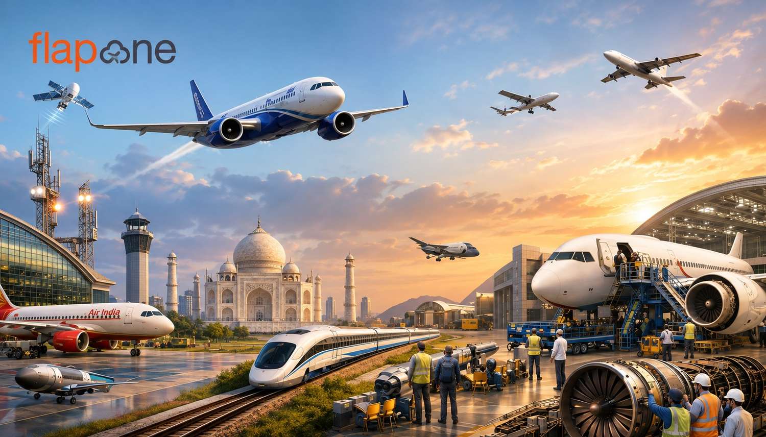 From Connectivity to Manufacturing, the Indian Aviation Industry is on a Roll