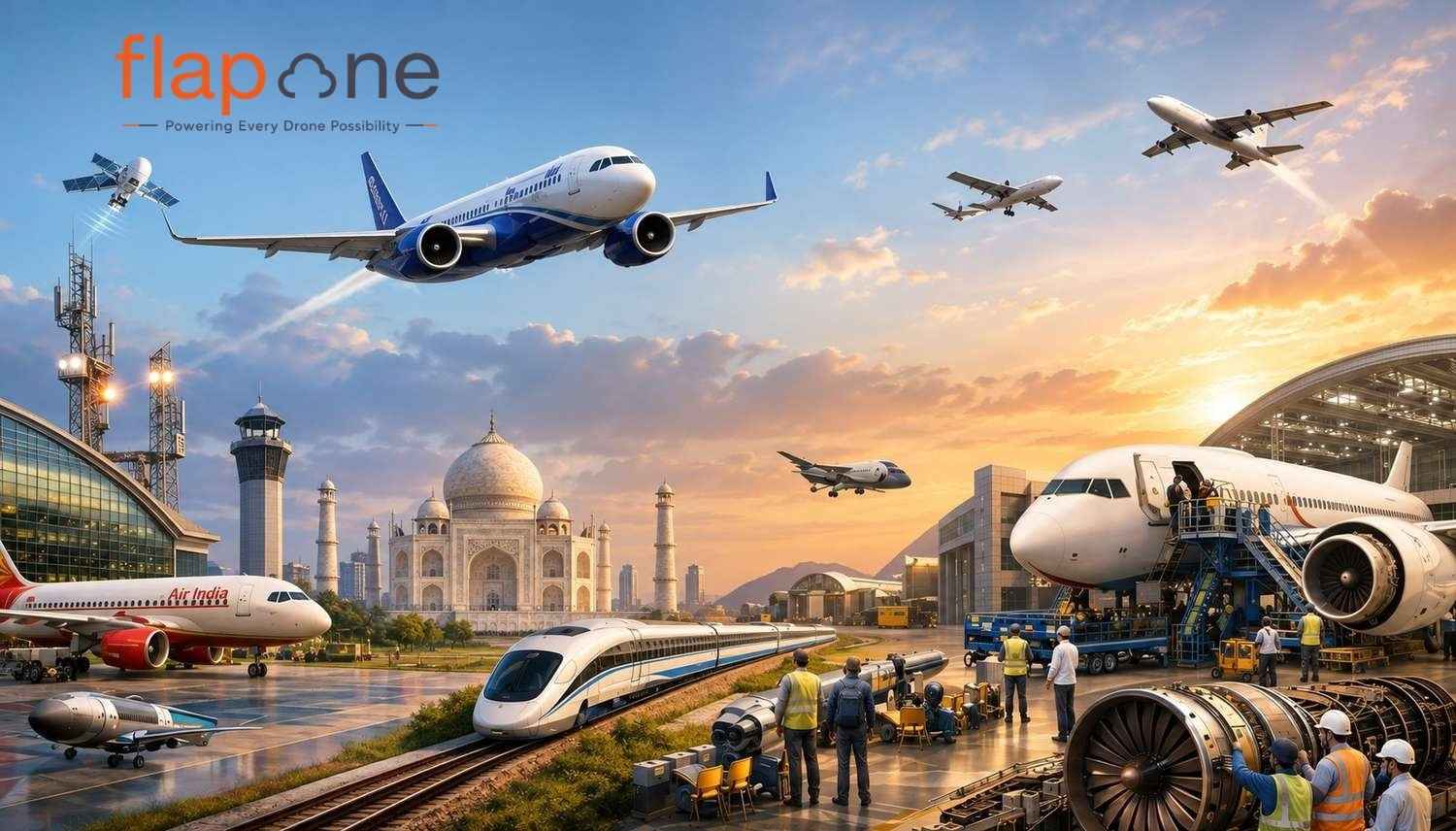 From Connectivity to Manufacturing, the Indian Aviation Industry is on a Roll
