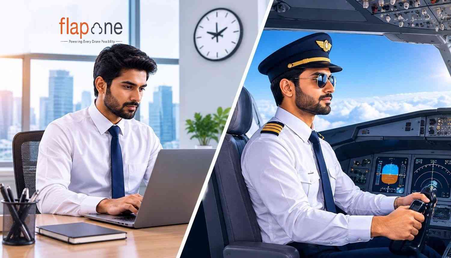 From Office to Cockpit: How Indian Working Professionals Are Becoming Commercial Pilots?