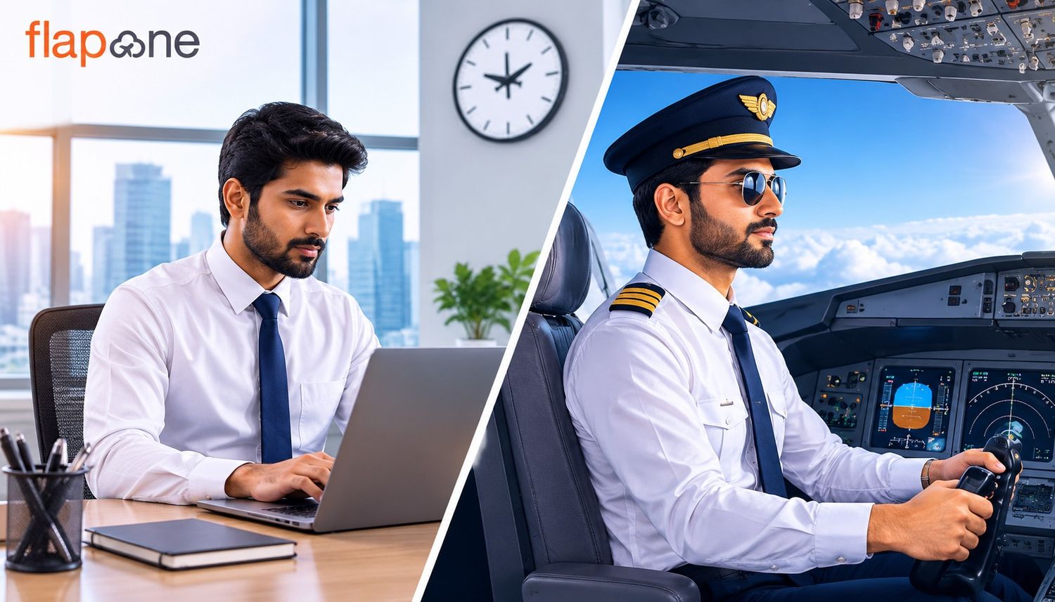 From Office to Cockpit: How Indian Working Professionals Are Becoming Commercial Pilots?
