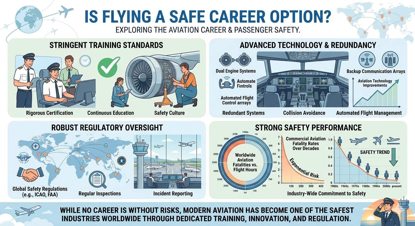 Is Flying a Safe Career Option? 