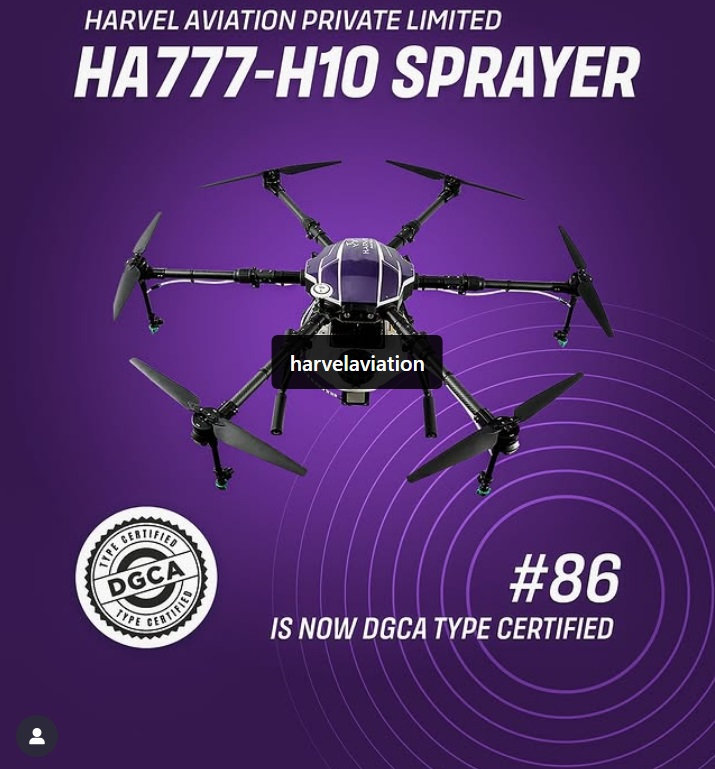 Harvel Aviation HA777-H10 Sprayer Agricultural Drone - image 1