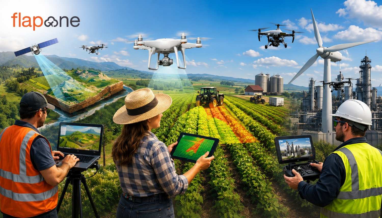 How Drone Skills Can Get You Started in Mapping, Agriculture & Inspection Careers?