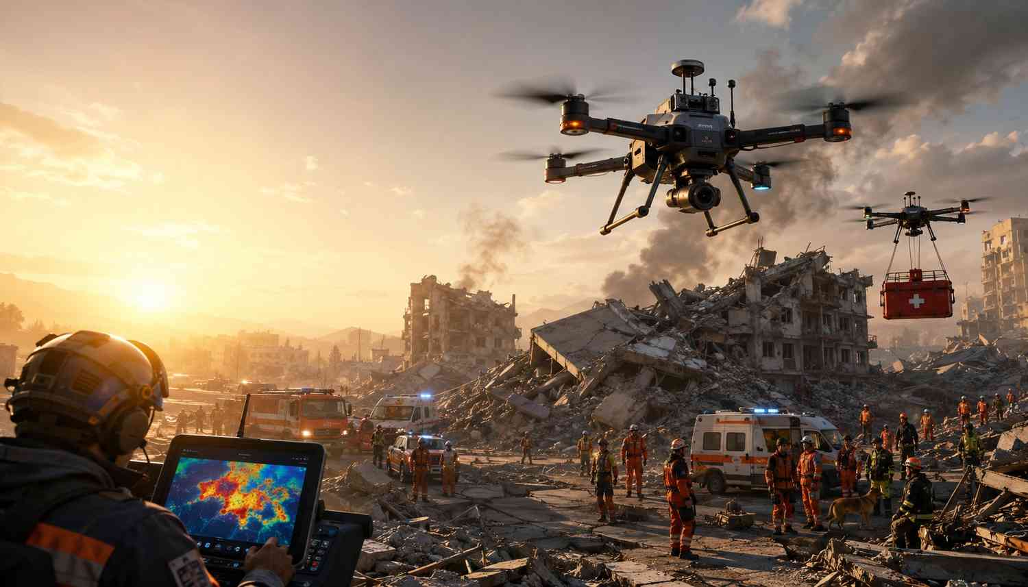 How Drones are Revolutionizing Search and Rescue Missions in Disaster Zones?