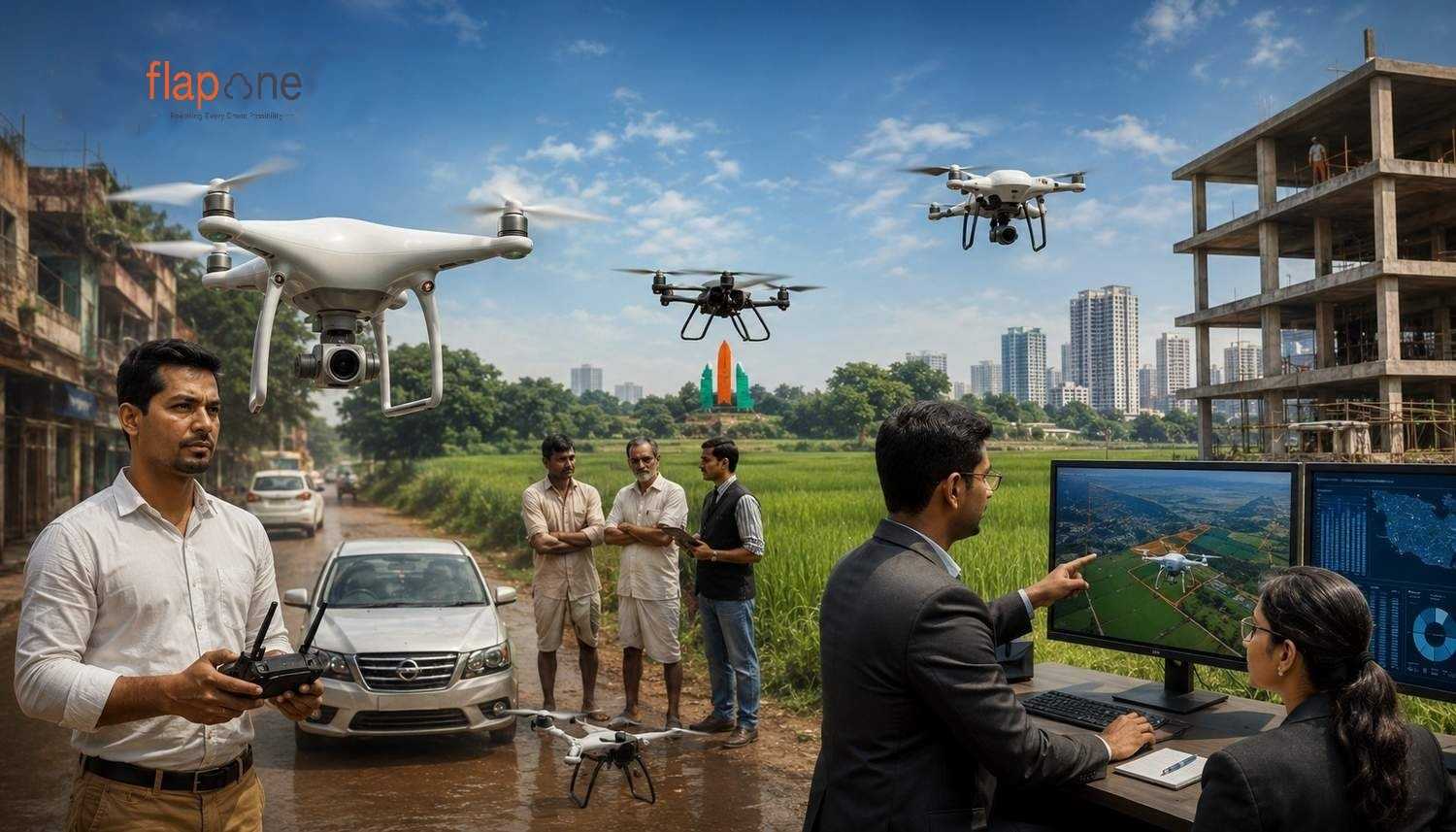 How Drones are Revolutionizing the Insurance Industry in India?