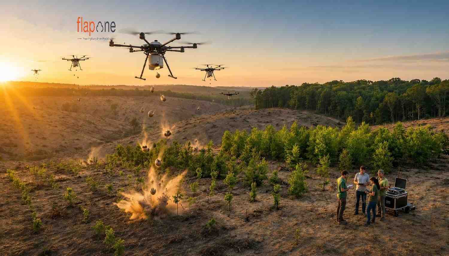 How Re-Forestation Can be Improved Via Seed Bombing Drones?