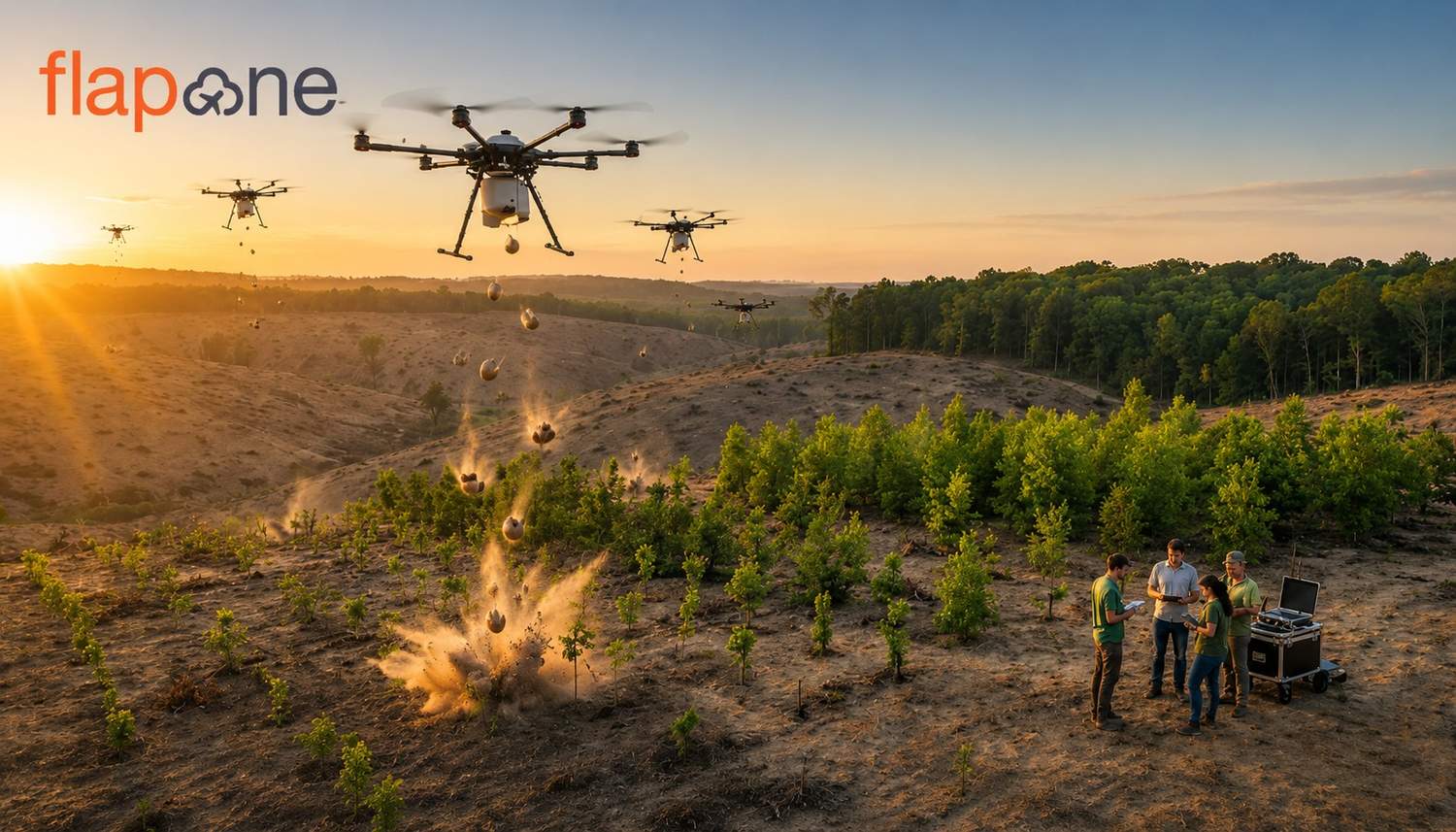 How Re-Forestation Can be Improved Via Seed Bombing Drones?