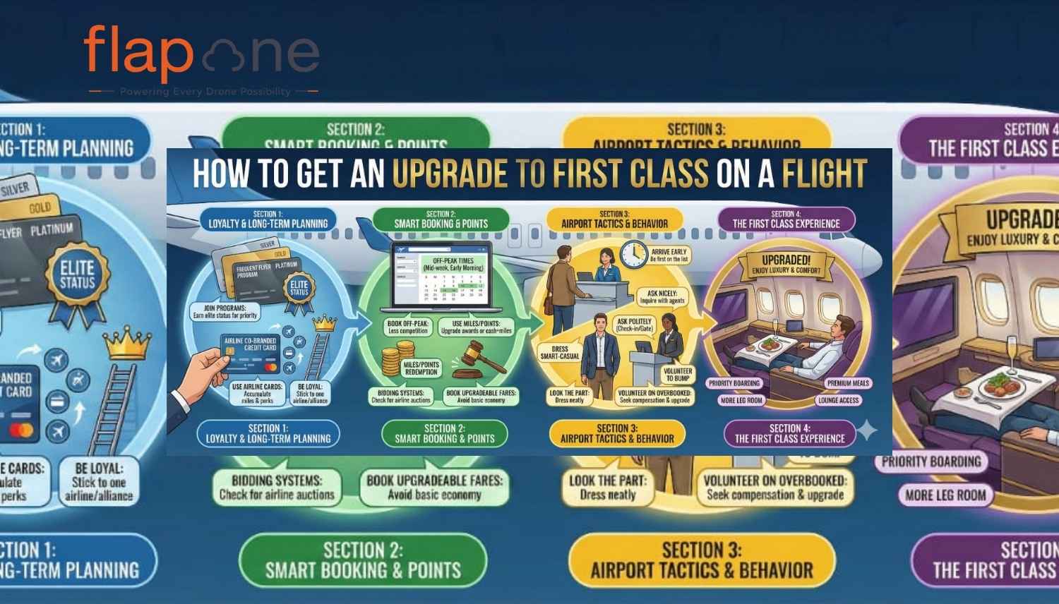 How to Get an Upgrade to First Class on a Flight?