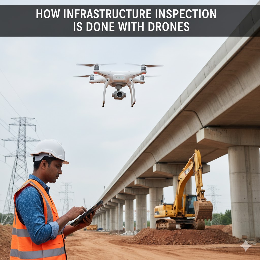 How is Infrastructure Inspection Done with the Help of Drones? - image 1