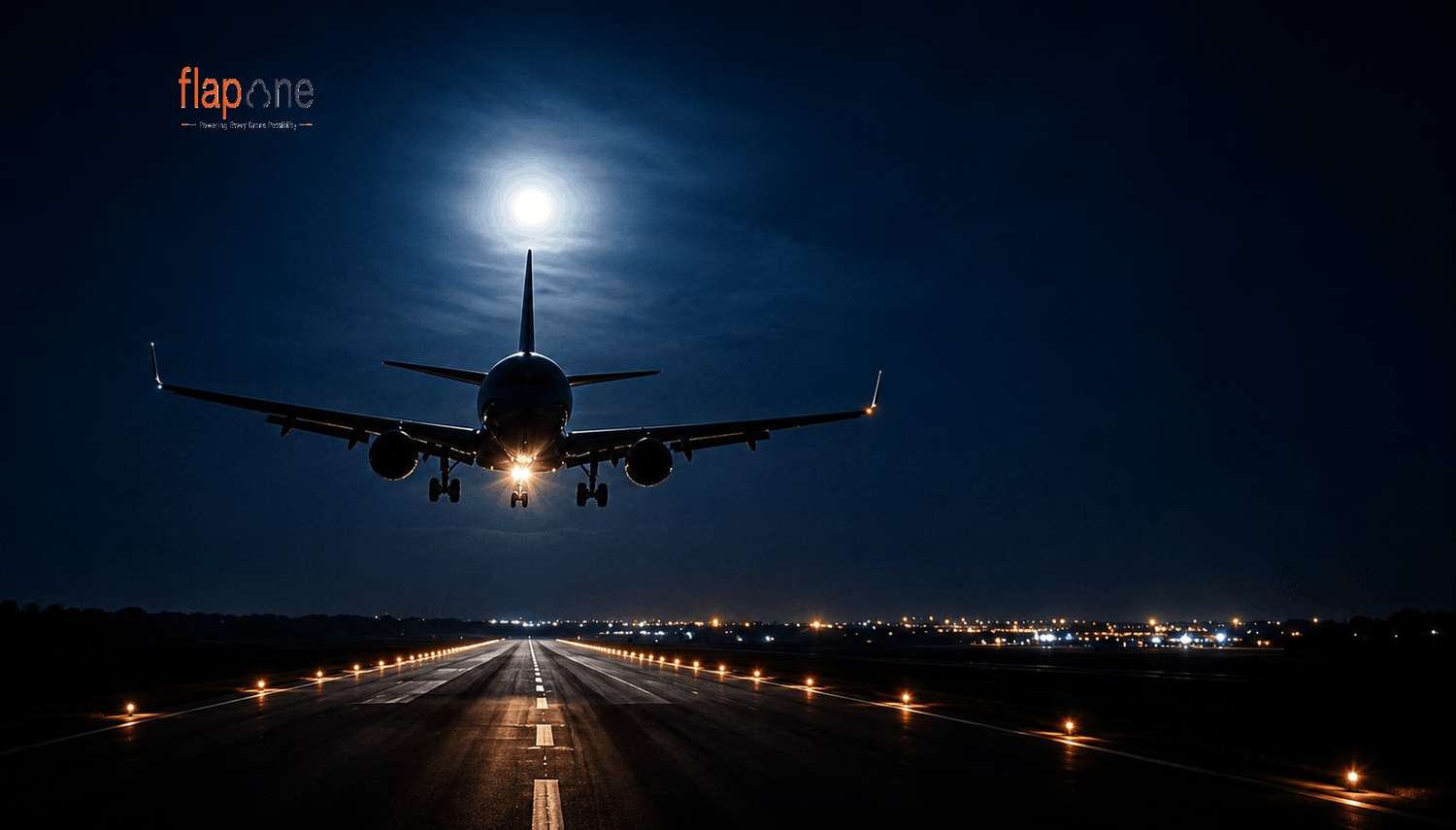 Landing in the Dark: Night Landings Without Runway Lights 