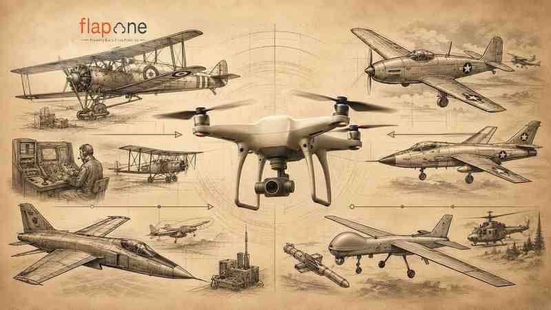 Origins of Drone Technology: From Military Experiments to Early UAVs