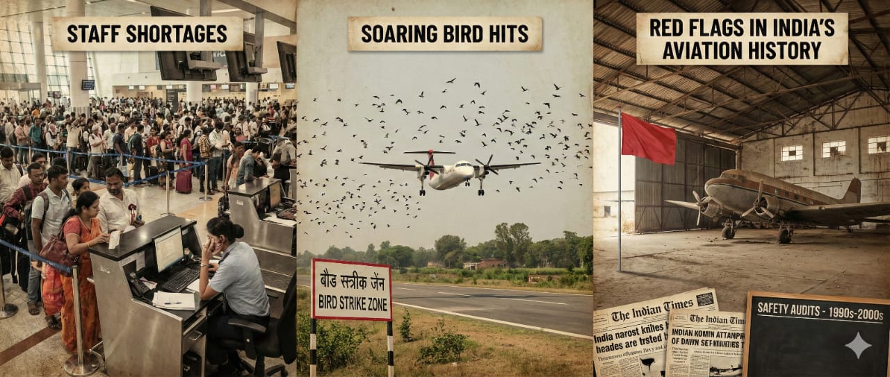 Staff Shortages, Soaring Bird Hits: Red Flags in India's Aviation Industry