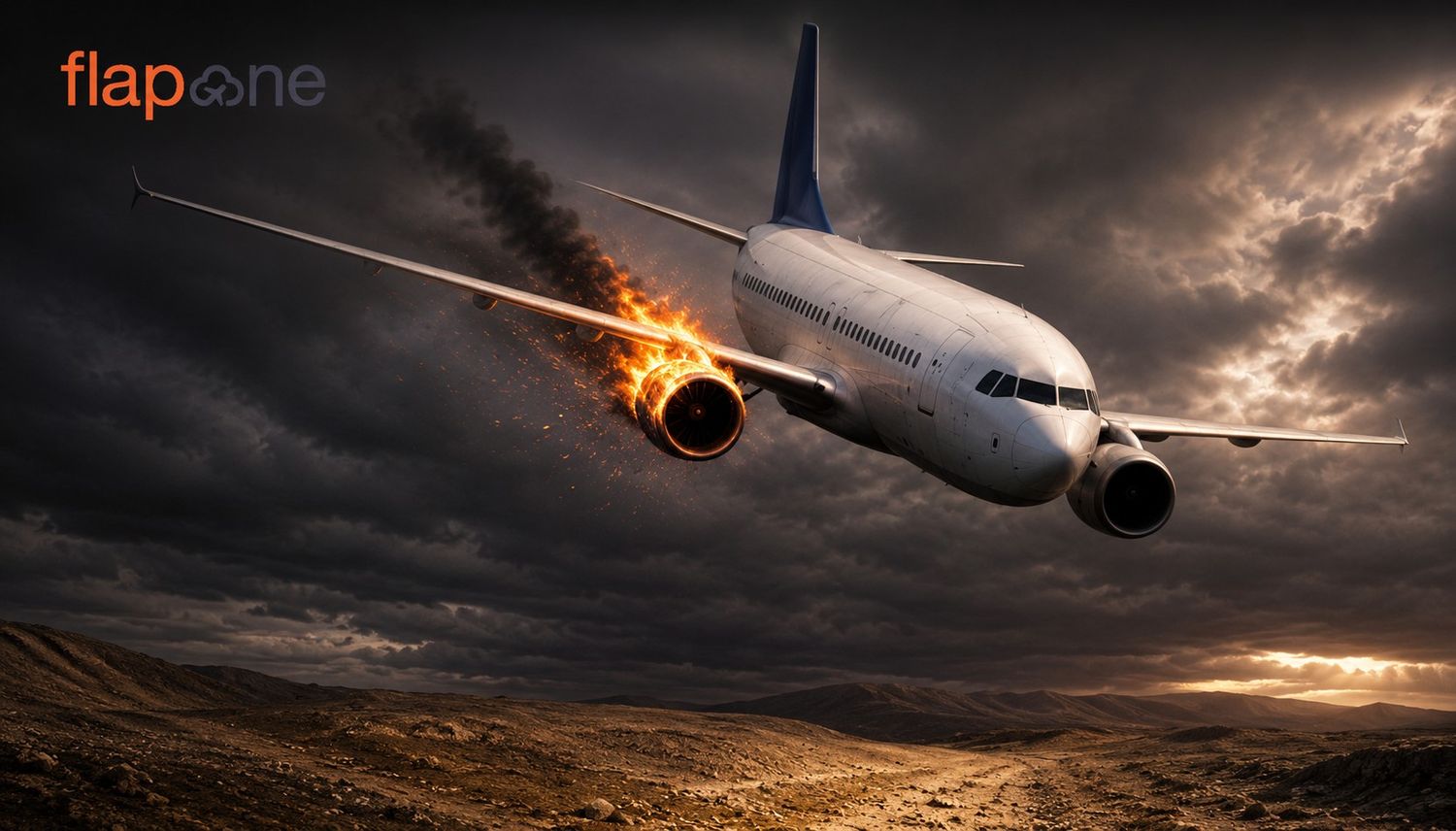 What Happens When Aircraft Engines Fail Mid-Air? 