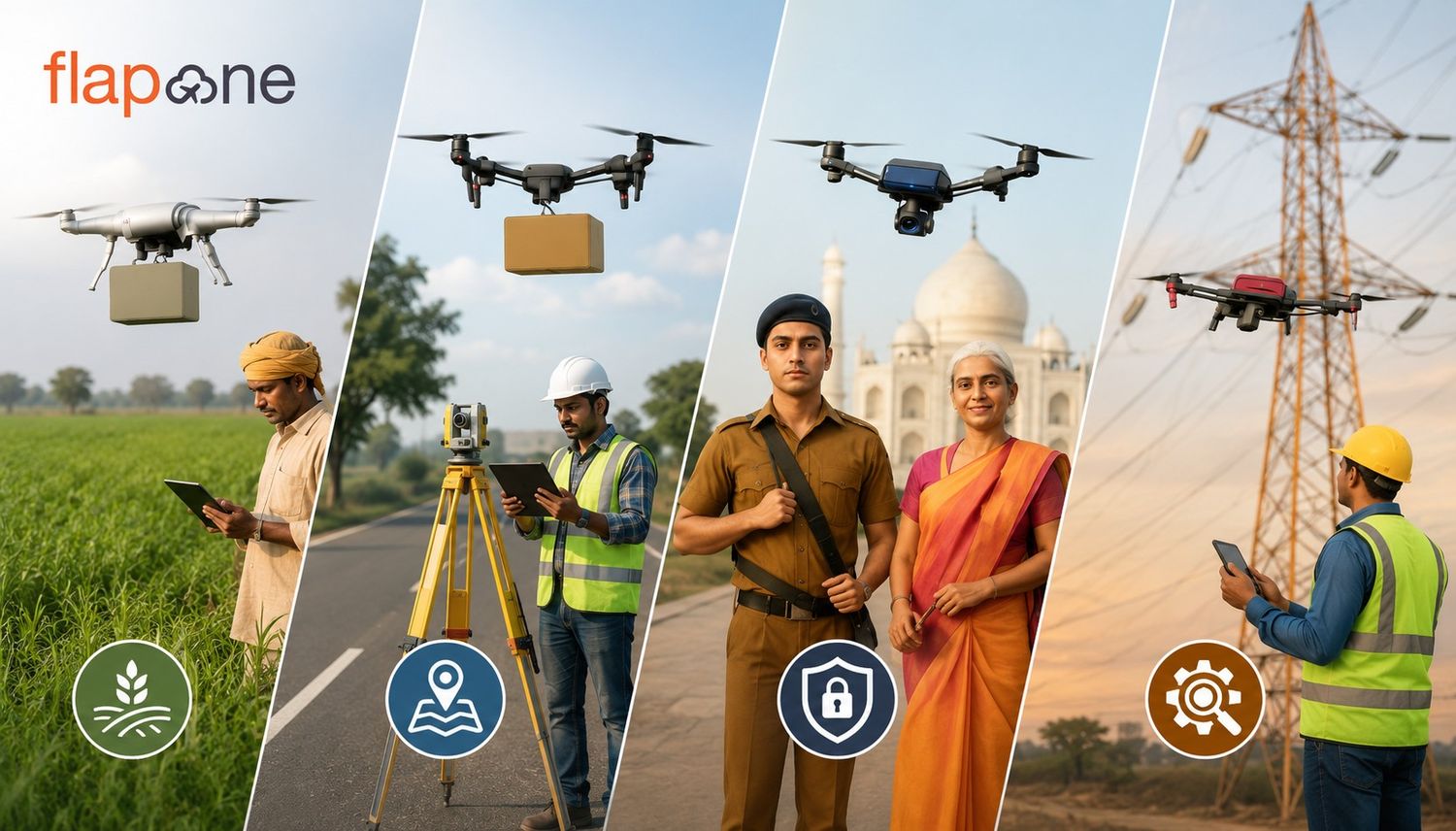 What are the Different Types of Drone Services in India? 