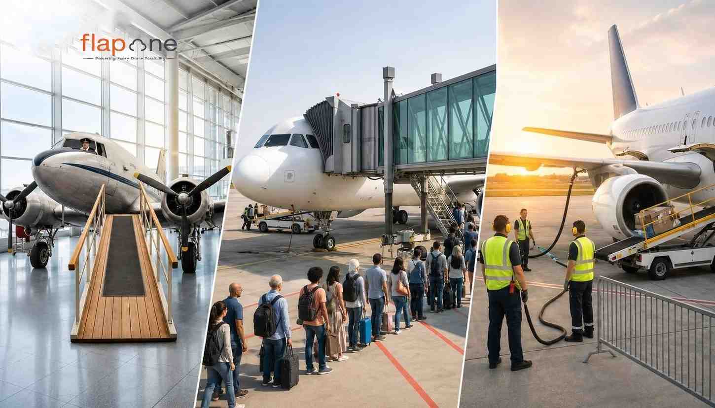 Why Left is Always Right for Passengers Boarding Flights?
