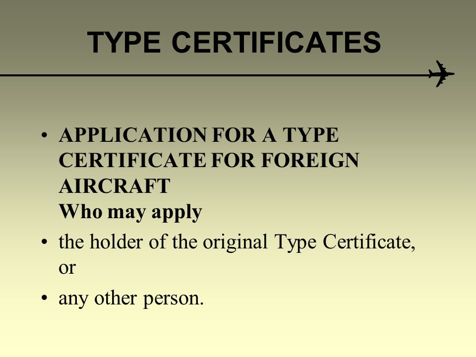 How to Apply for a Type Certificate?  - image 1