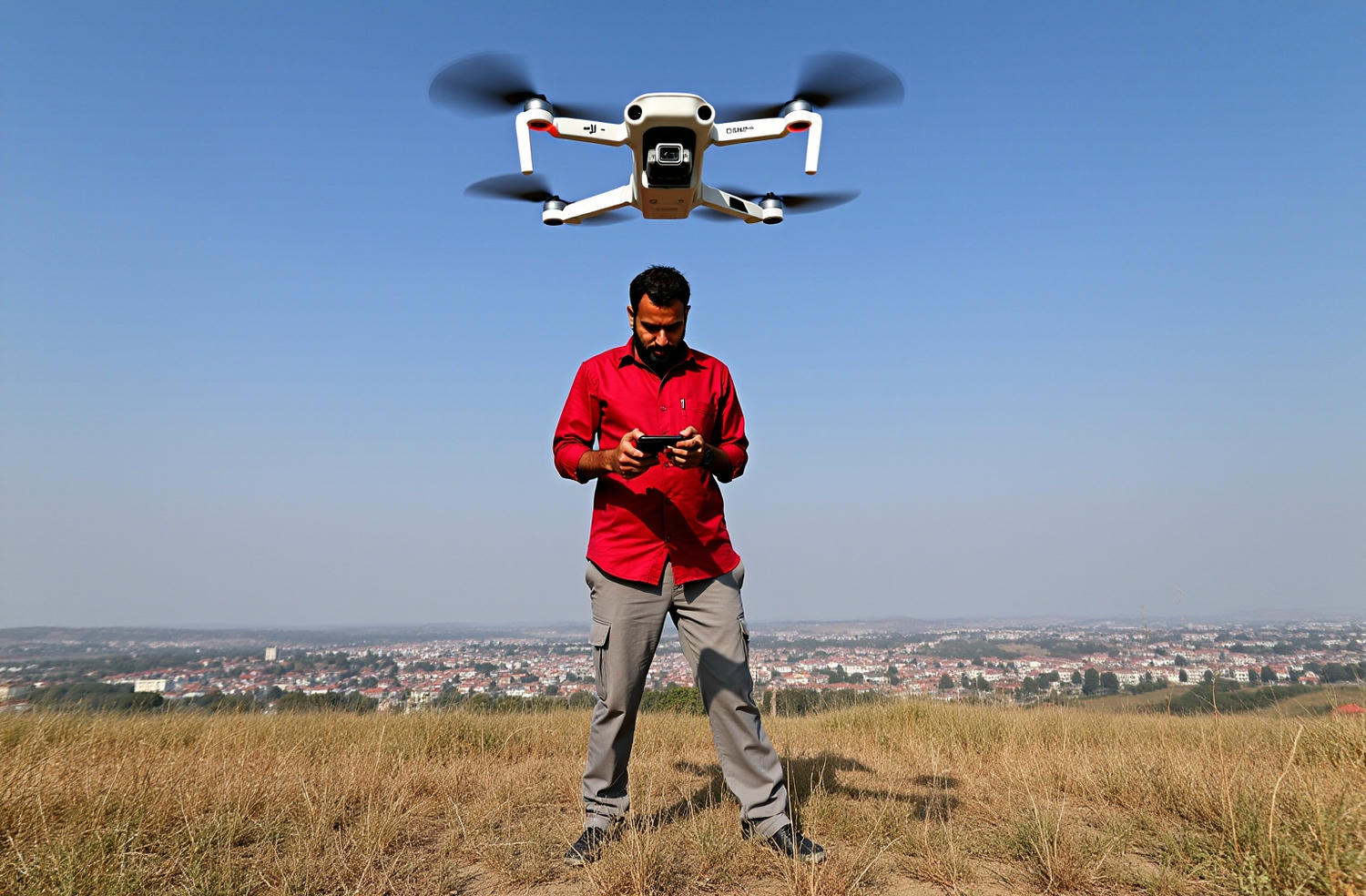 What would you do if you lost communication with the drone during a mission? - image 1
